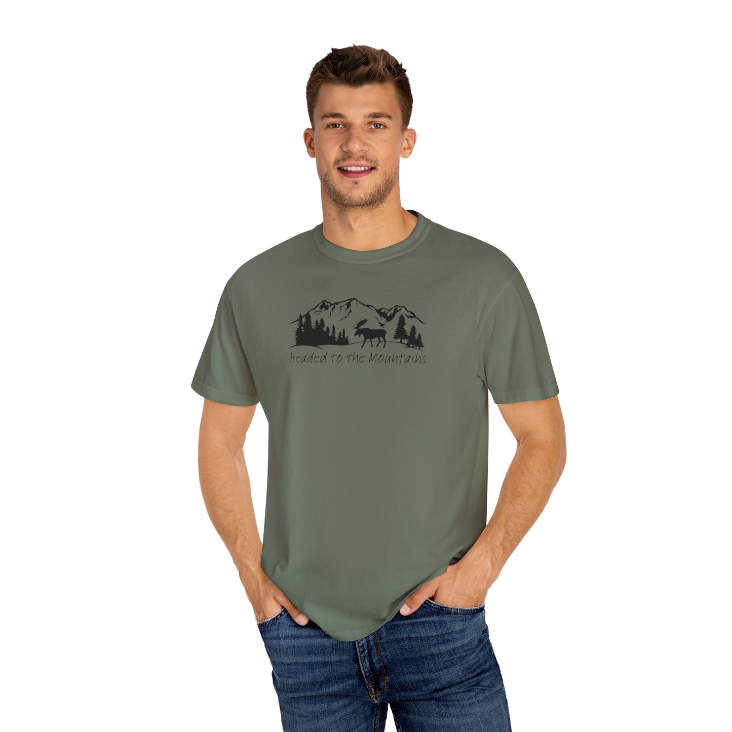 Headed to the Mountains Comfort Colors Tee