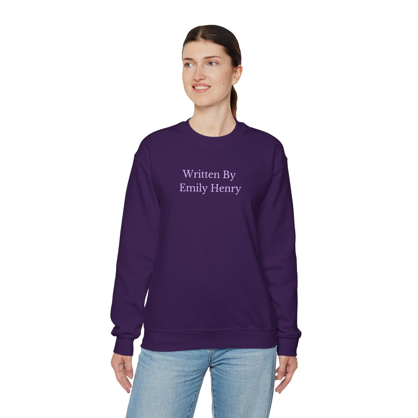 Written by Emily Henry Unisex Crewneck