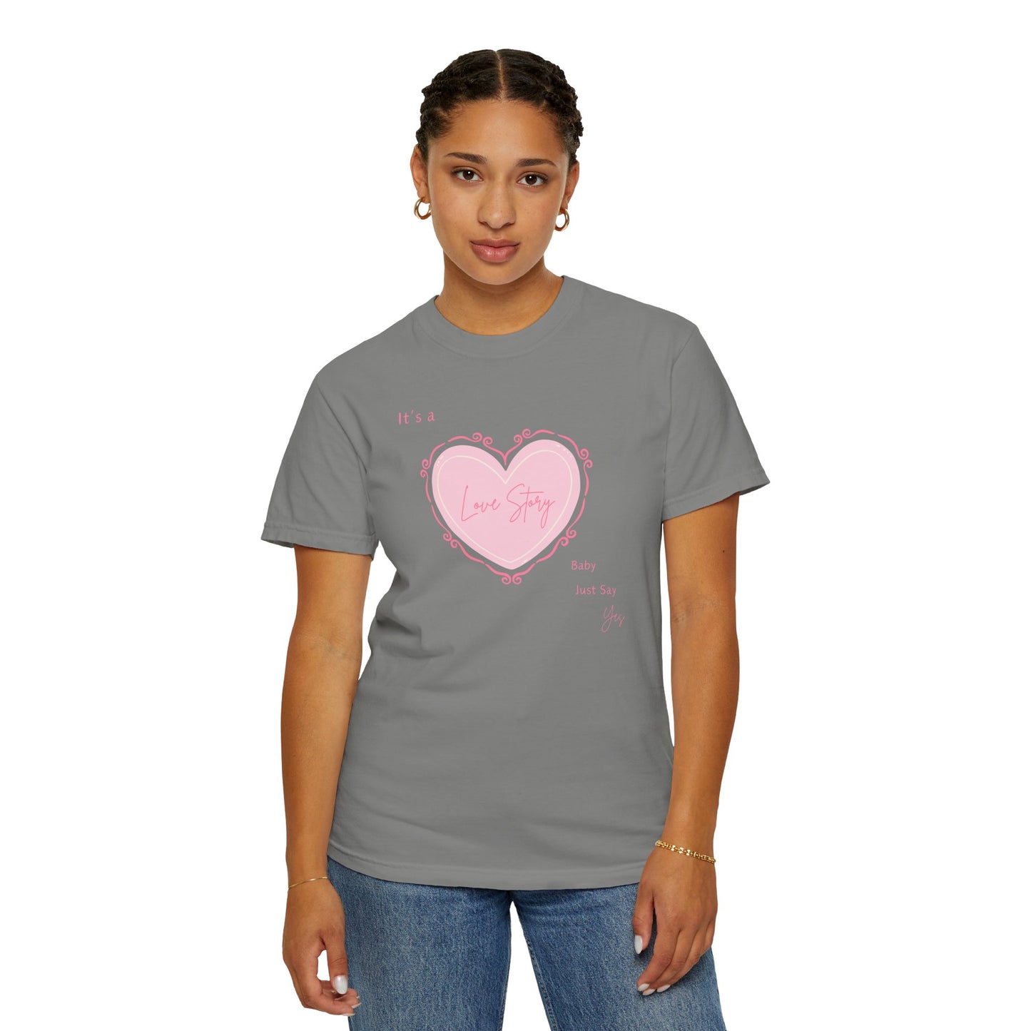 Love Story Coquette Comfort Colors Tee