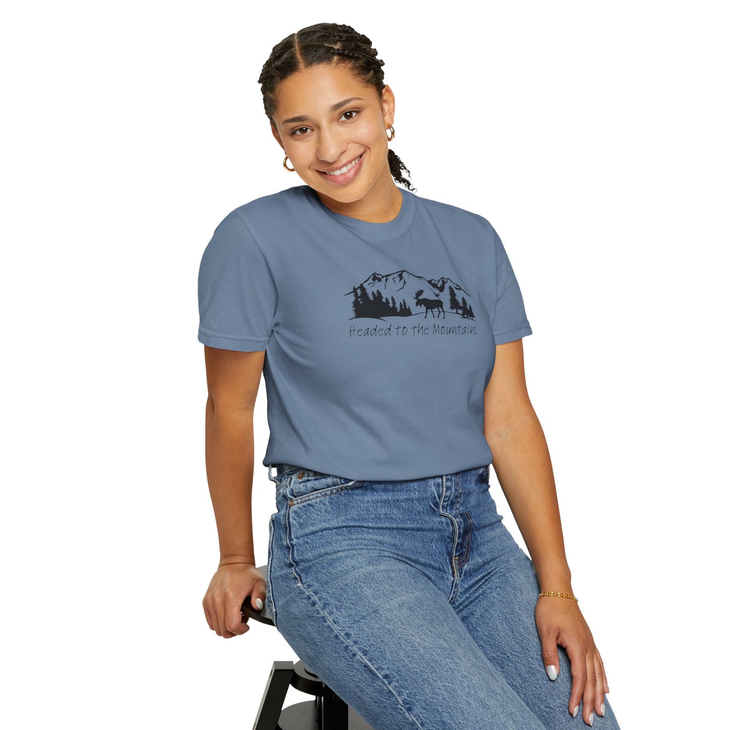 Headed to the Mountains Comfort Colors Tee