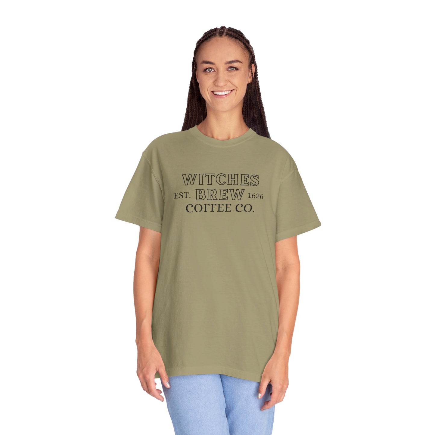 Witches Brew Coffee Co Comfort Colors Tee