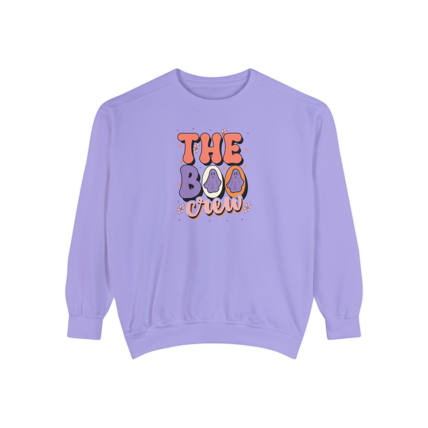 The Boo Crew Girly Comfort Colors Sweatshirt