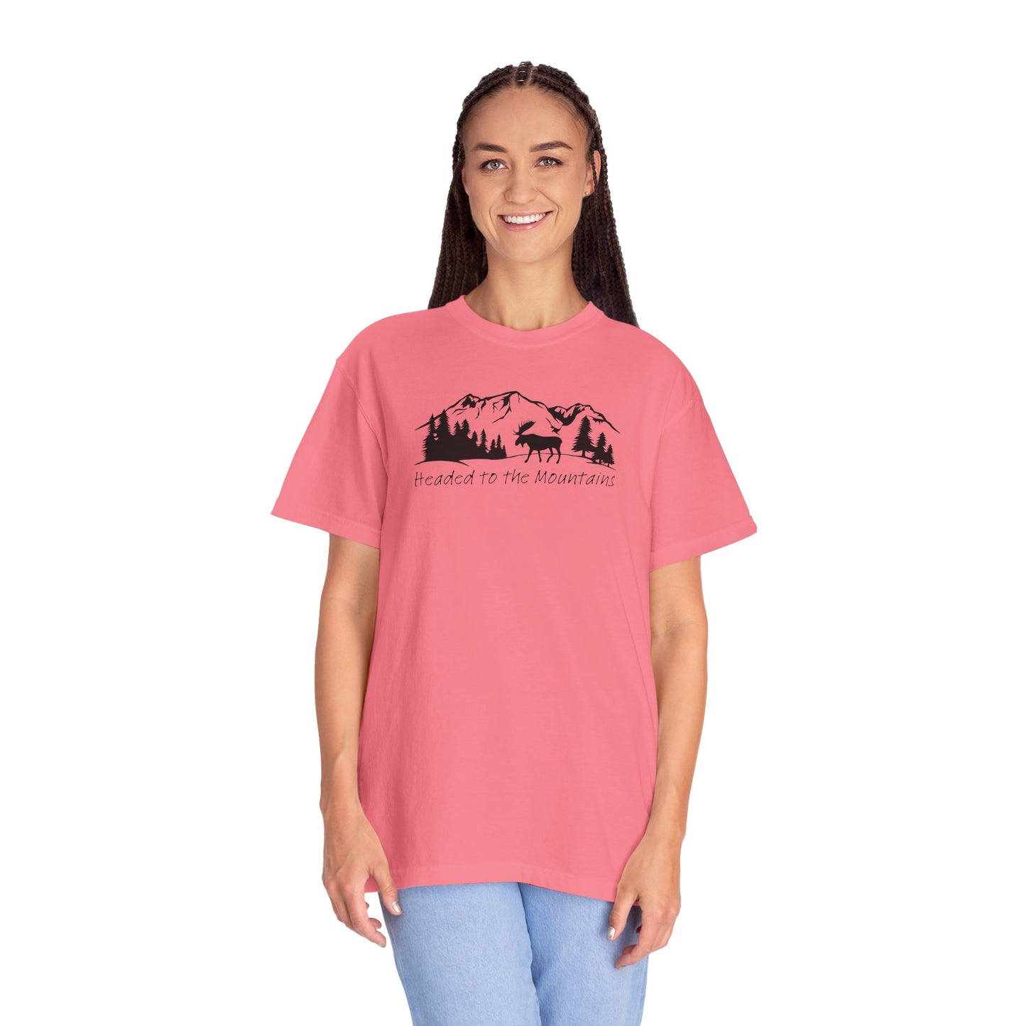Headed to the Mountains Comfort Colors Tee