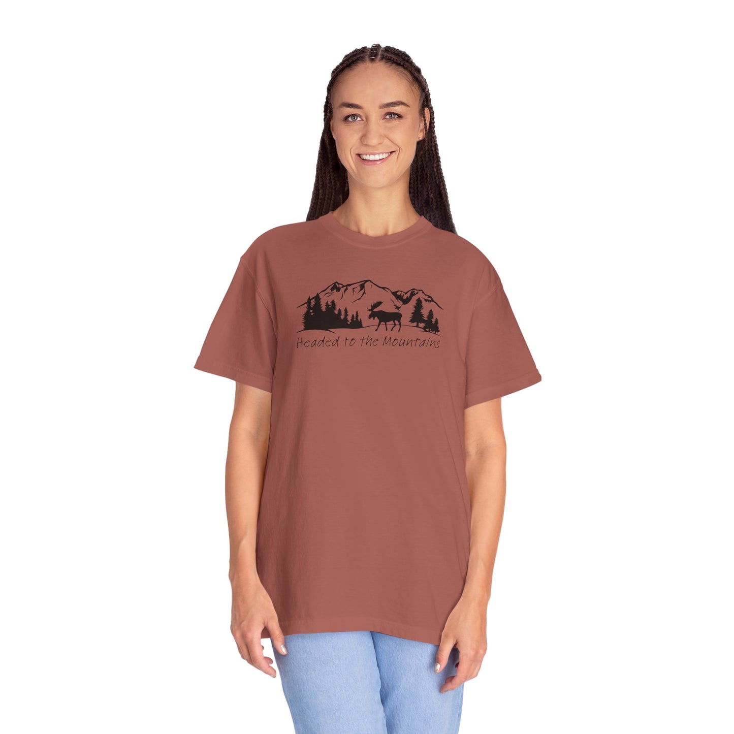 Headed to the Mountains Comfort Colors Tee