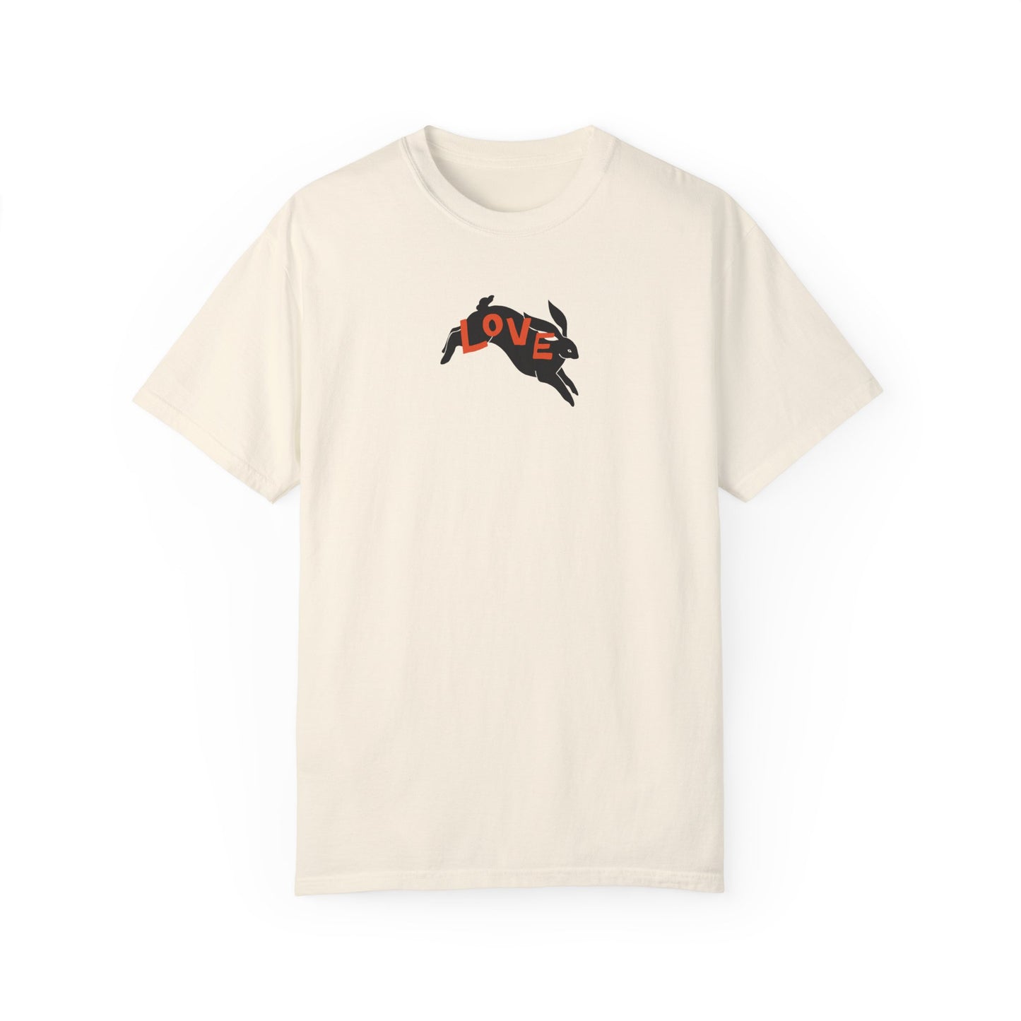 Love On Tour Bunny Comfort Colors Tee