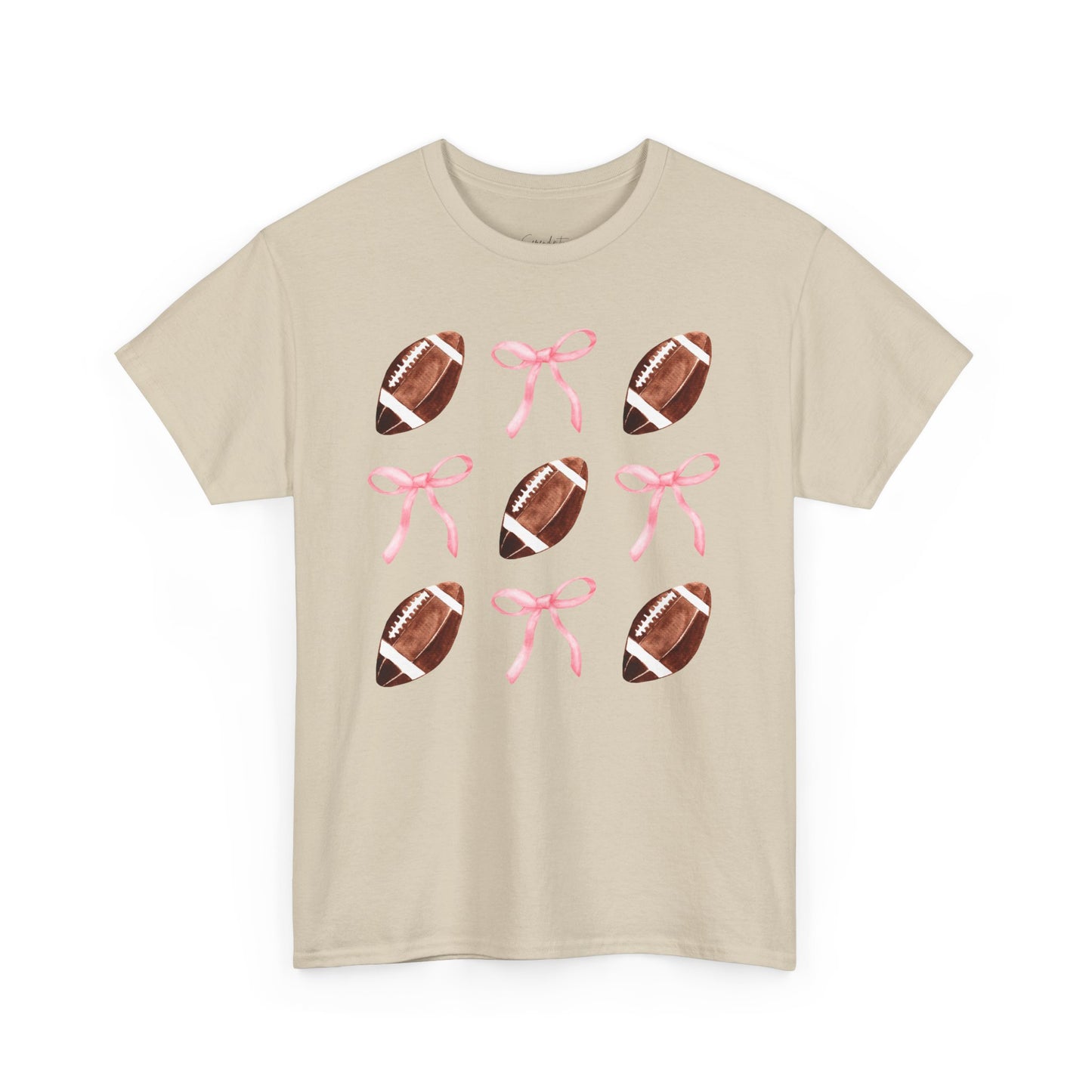 Football Bows Unisex Tee