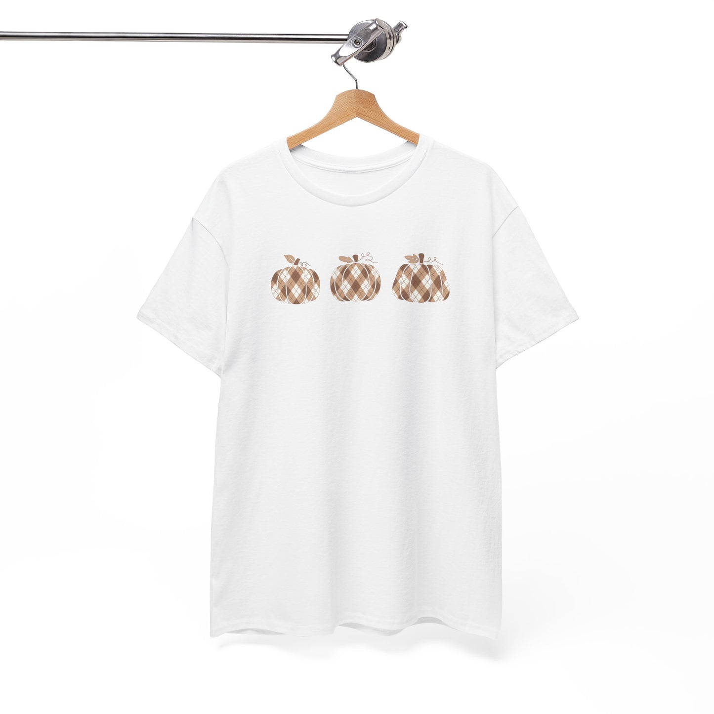 Plaid Pumpkins Unisex Tee