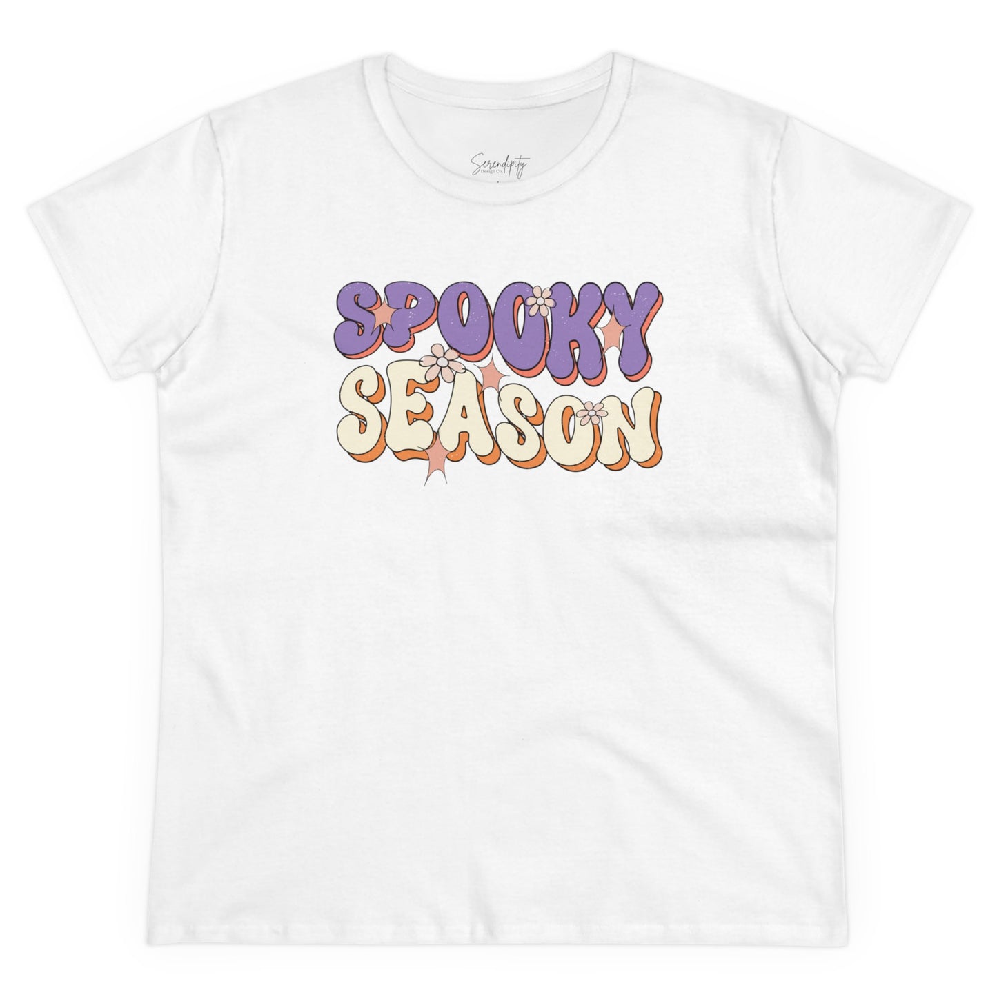 Spooky Season Girly Baby Tee