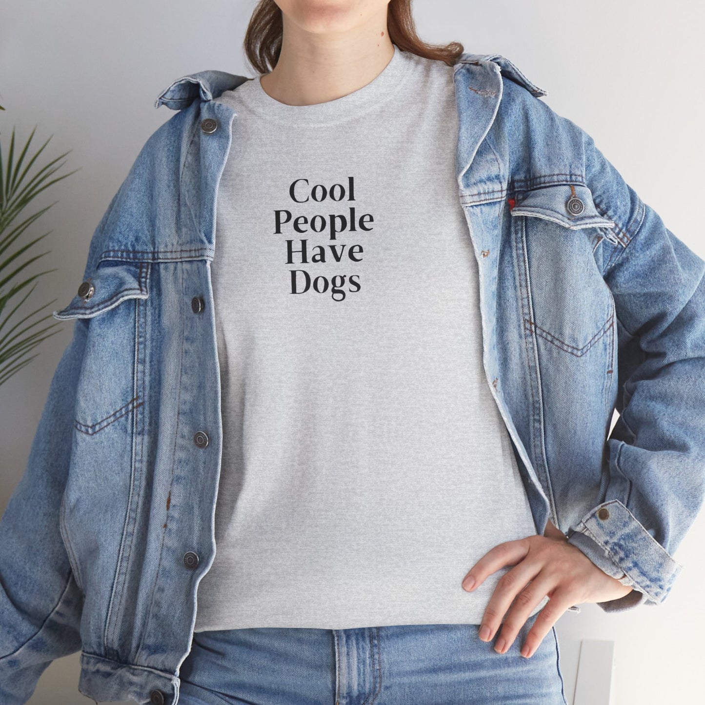 Cool People Have Dogs Unisex Tee