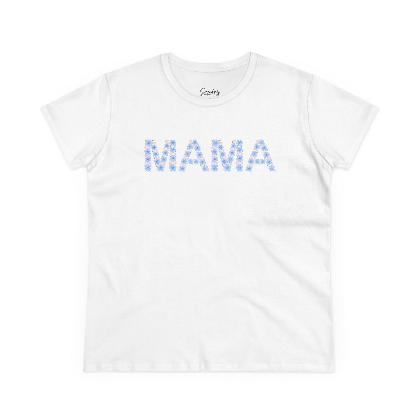 MAMA Floral Baby Tee