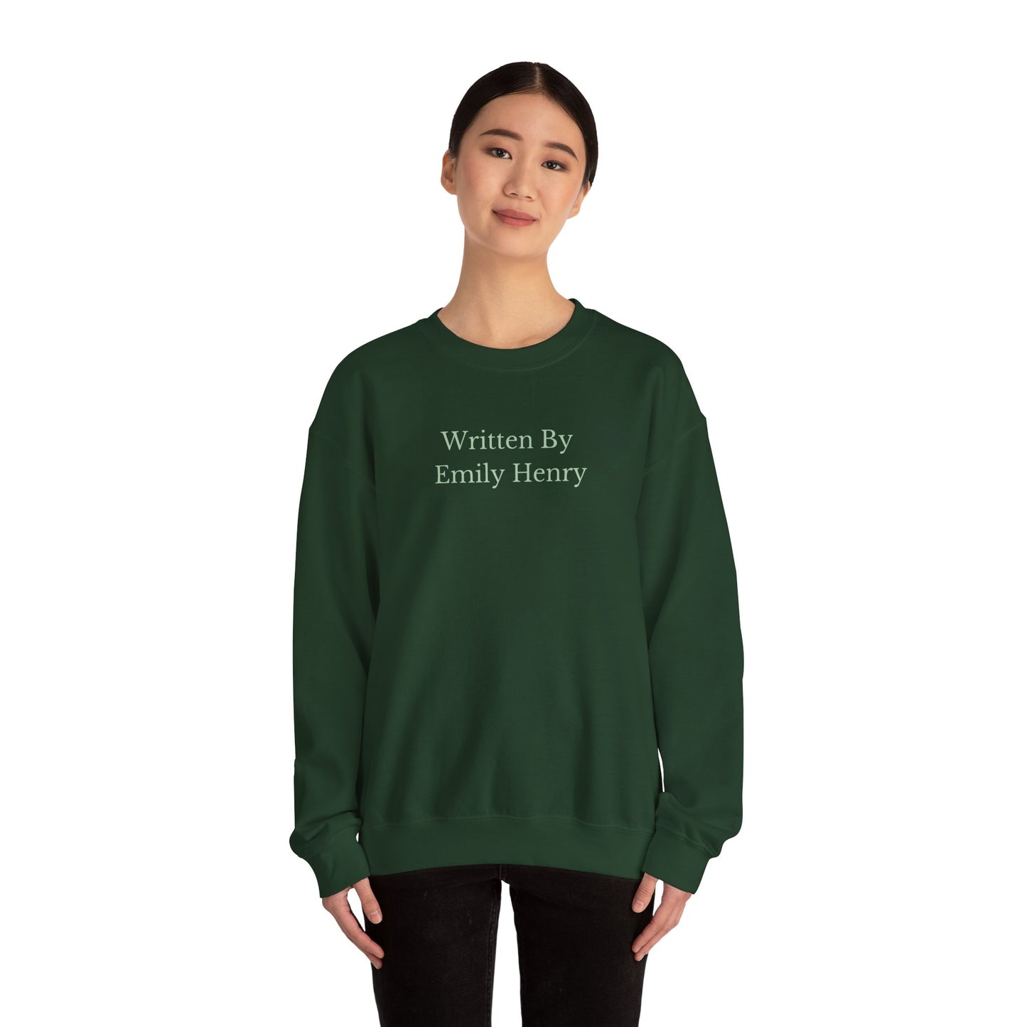 Written by Emily Henry Unisex Crewneck