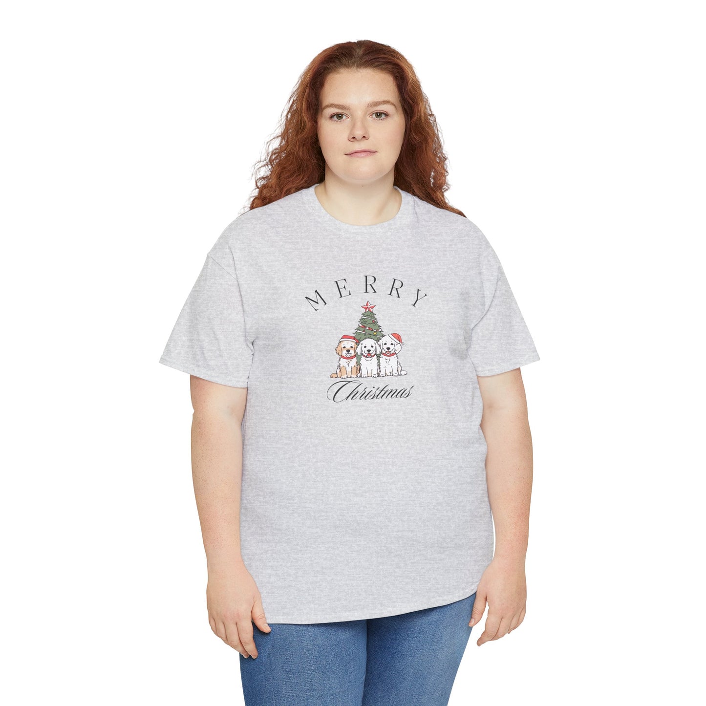 Merry Christmas Puppies Unisex Tee