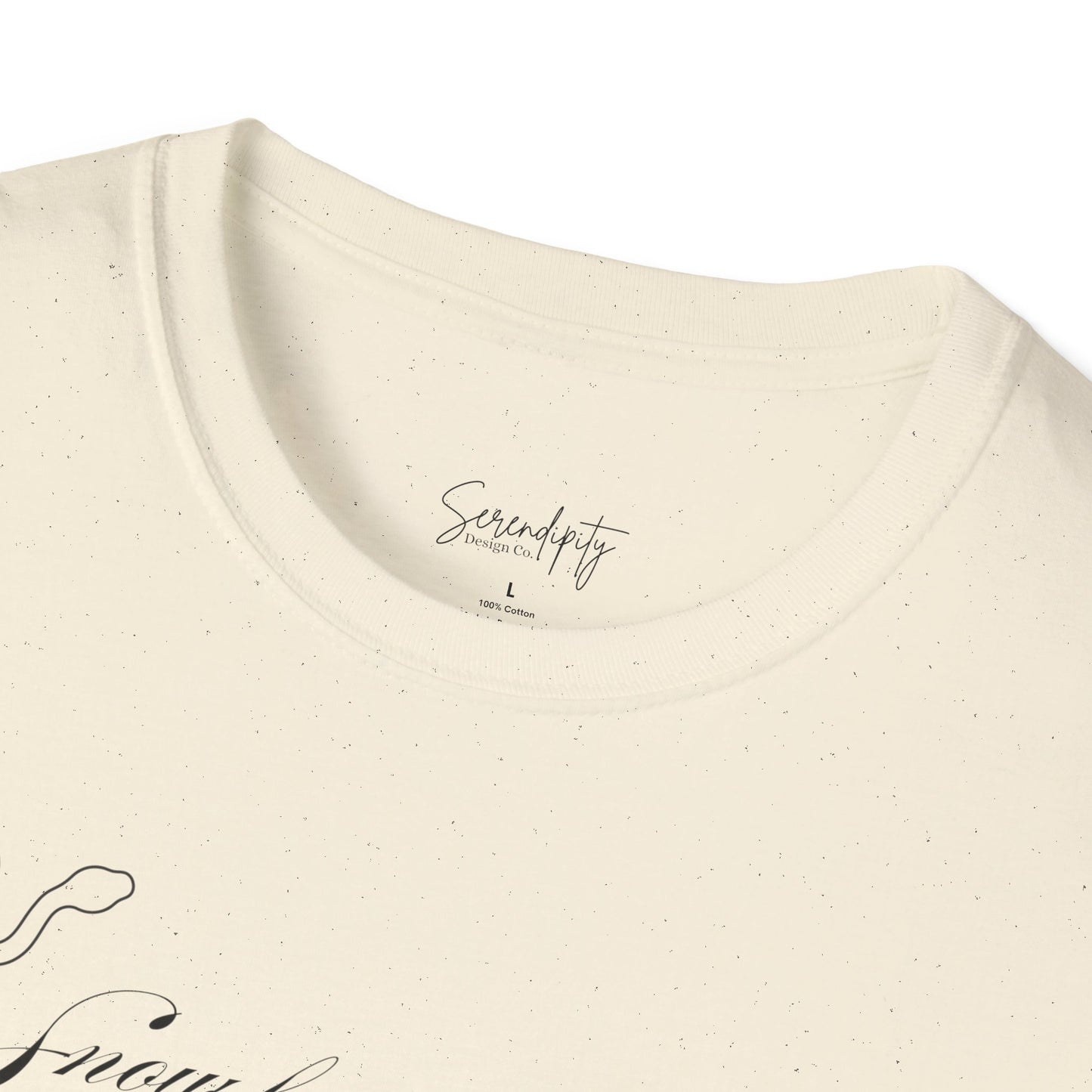 Snow Lands On Top Soft Style Tee