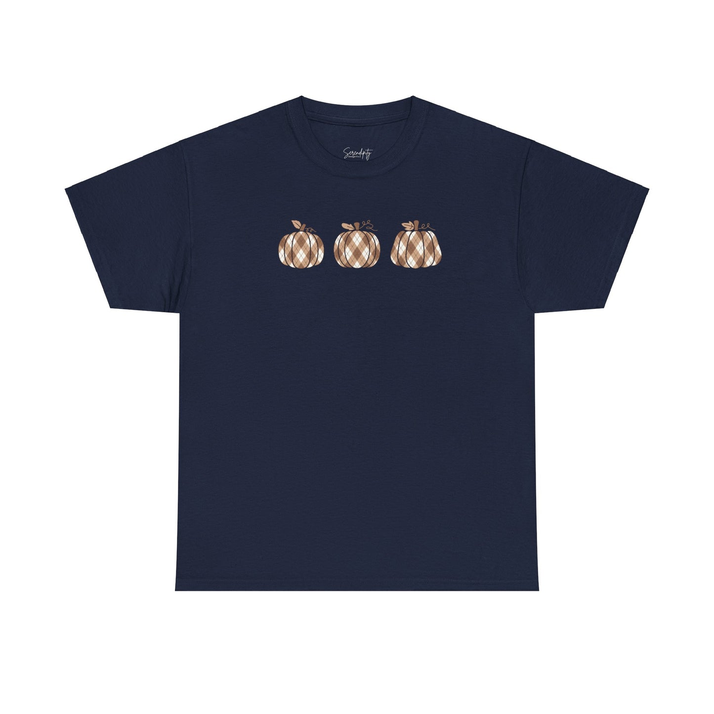 Plaid Pumpkins Unisex Tee