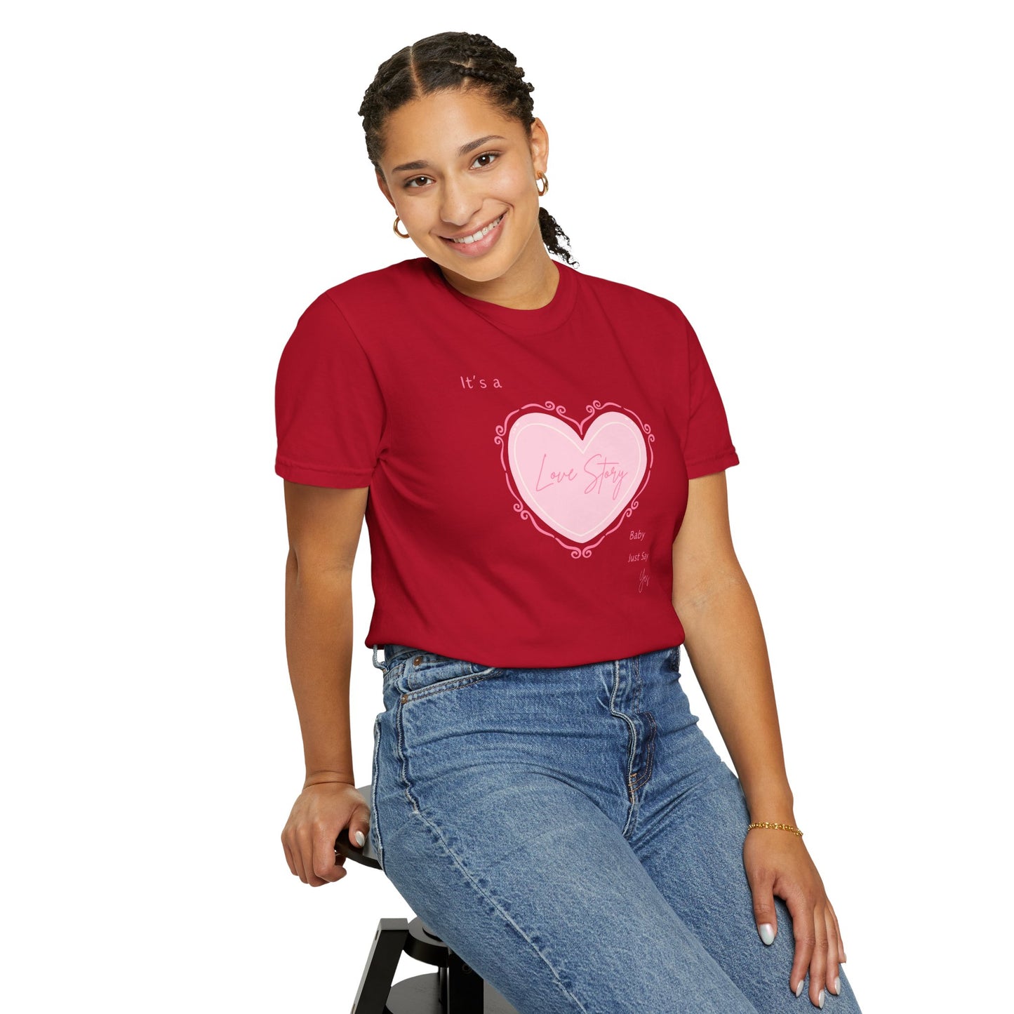 Love Story Coquette Comfort Colors Tee