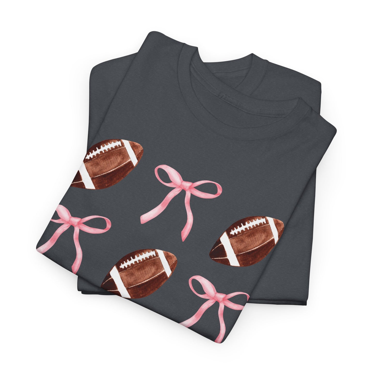 Football Bows Unisex Tee