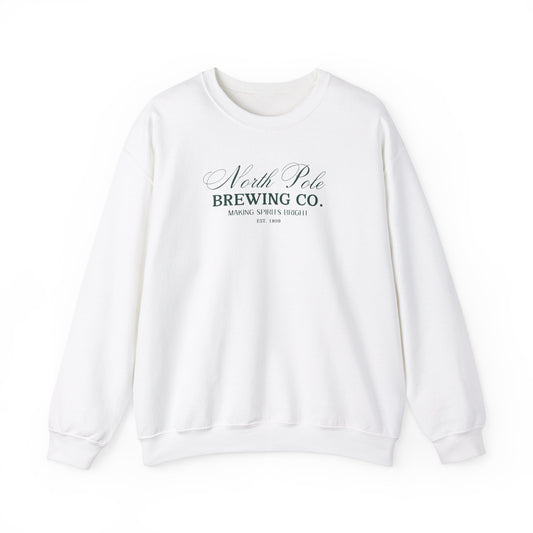 North Pole Brewing Co Green Unisex Crewneck