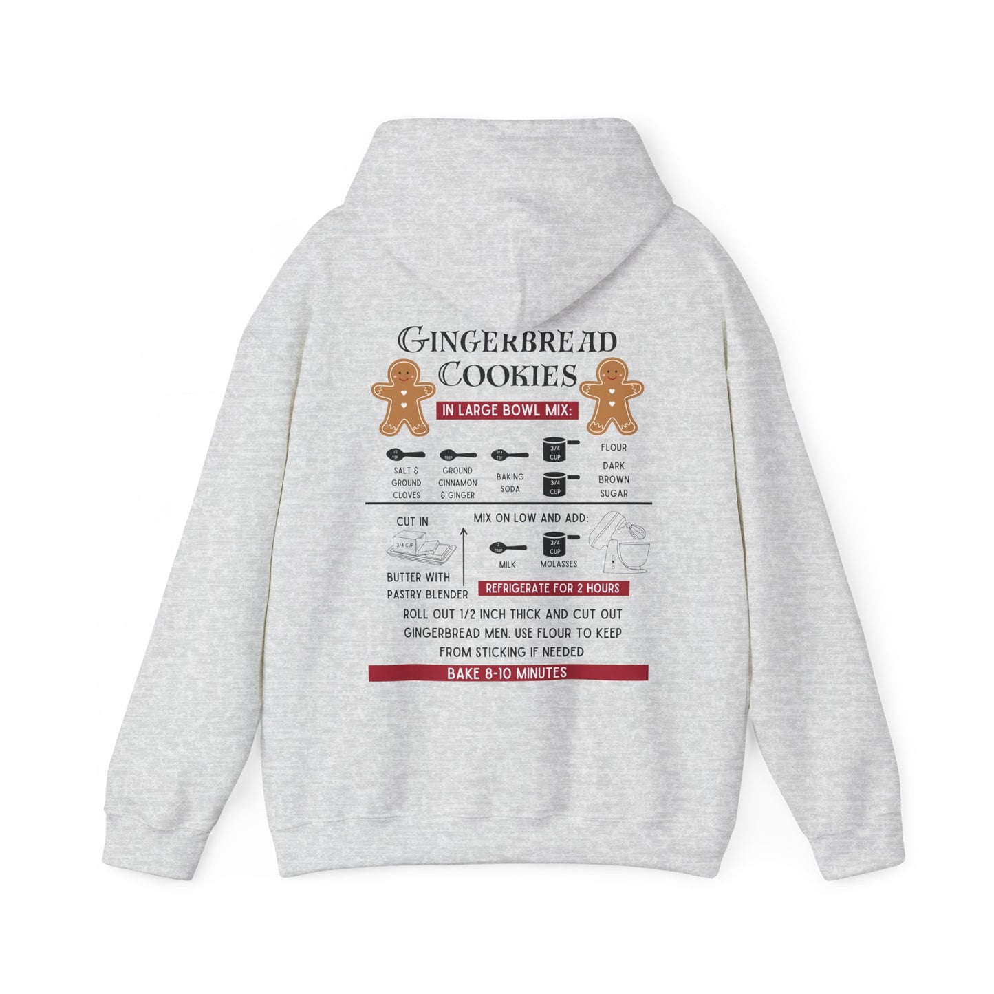 Gingerbread Cookie Recipe Unisex Hoodie