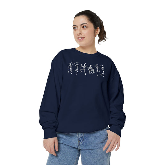 Dancing Skeletons Comfort Colors Sweatshirt