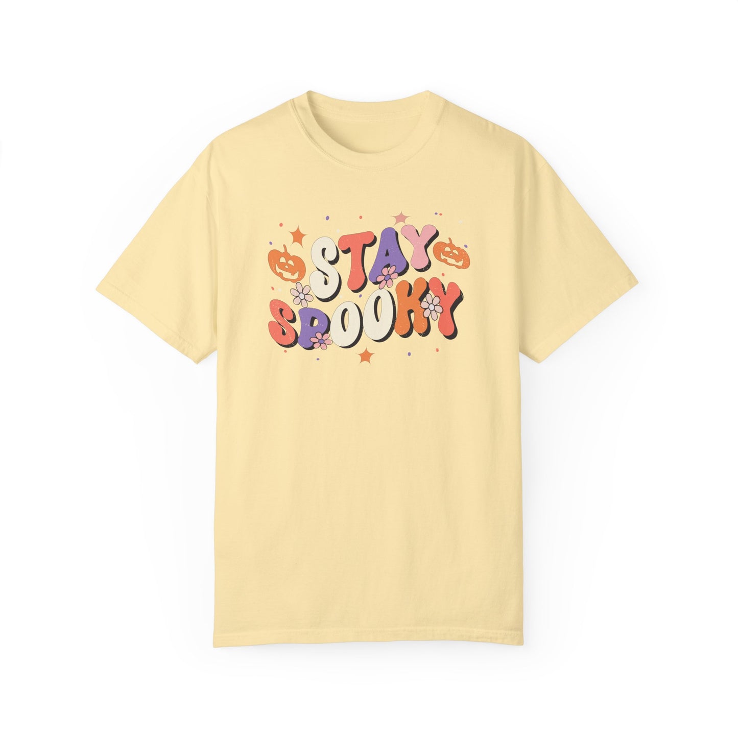 Stay Spooky Girly Comfort Colors Tee