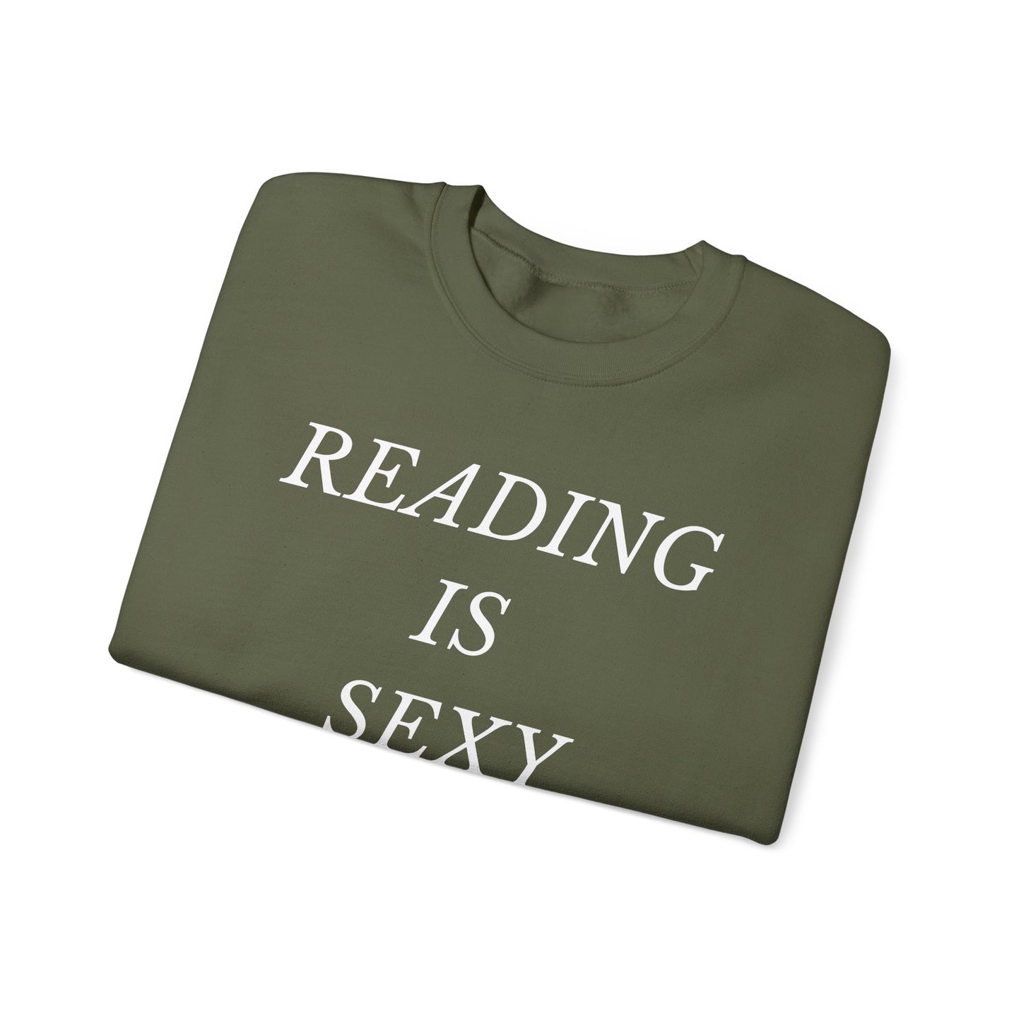 Reading is Sexy Crewneck Sweatshirt