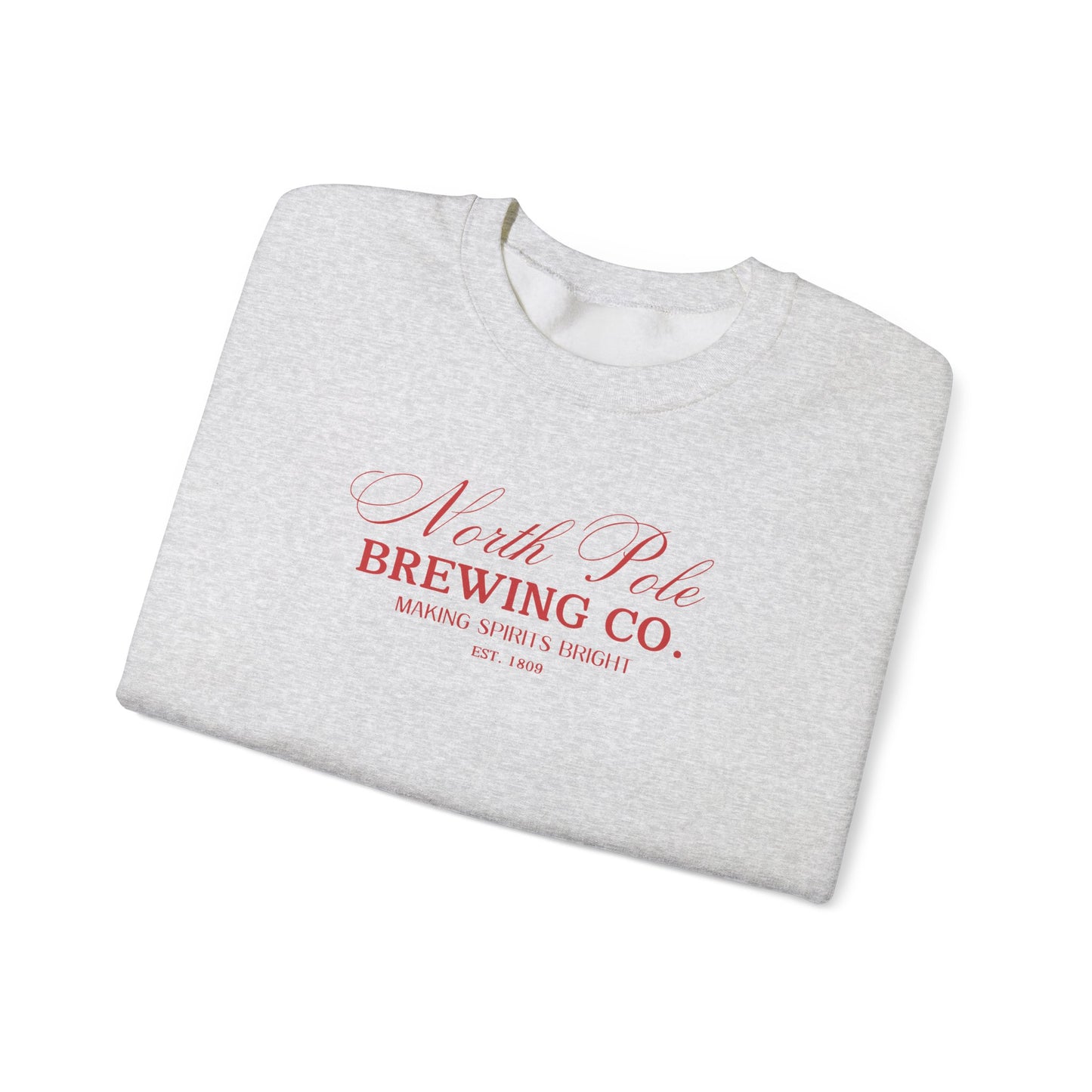 North Pole Brewing Co Red Unisex Crewneck