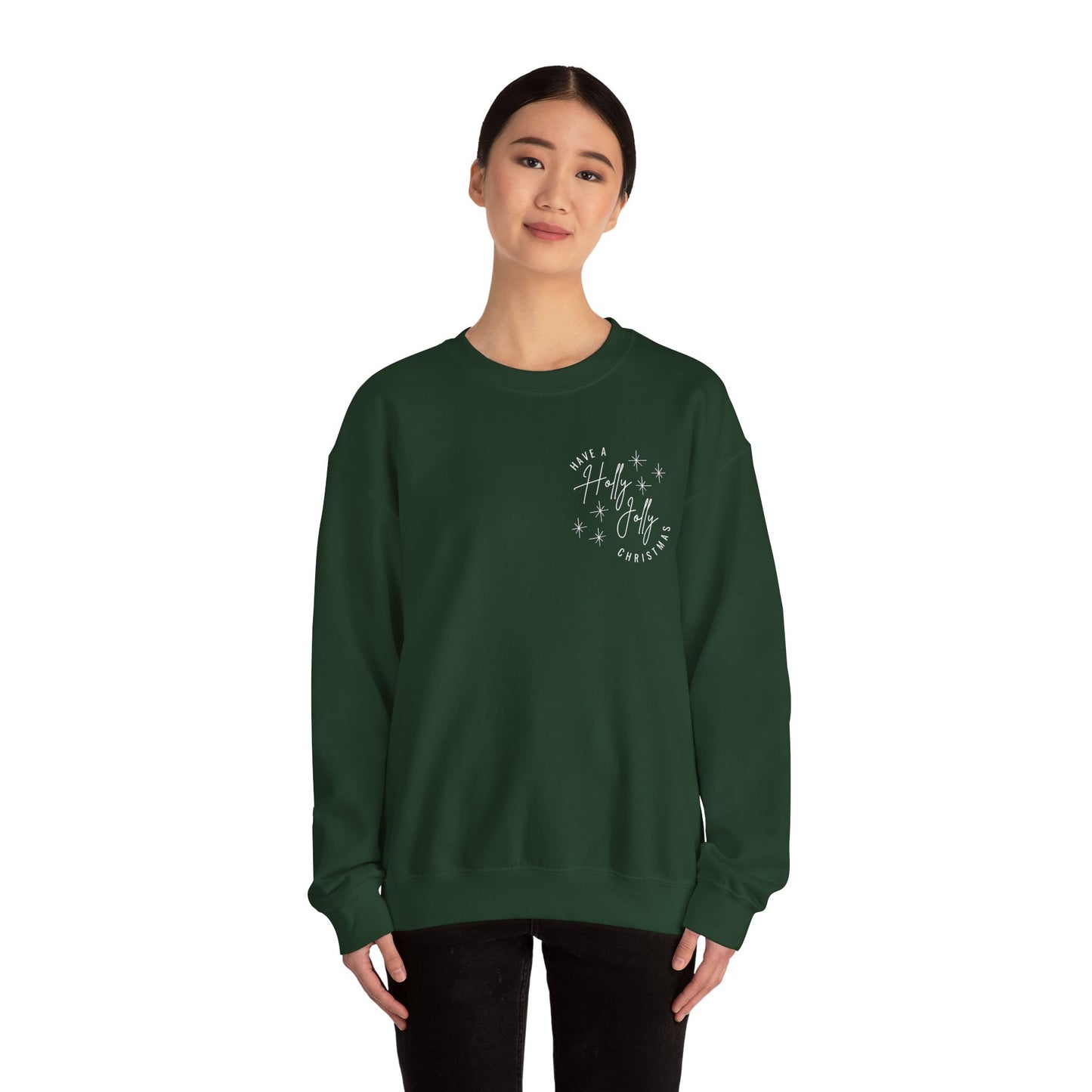 Holly Jolly Christmas Unisex Crewneck