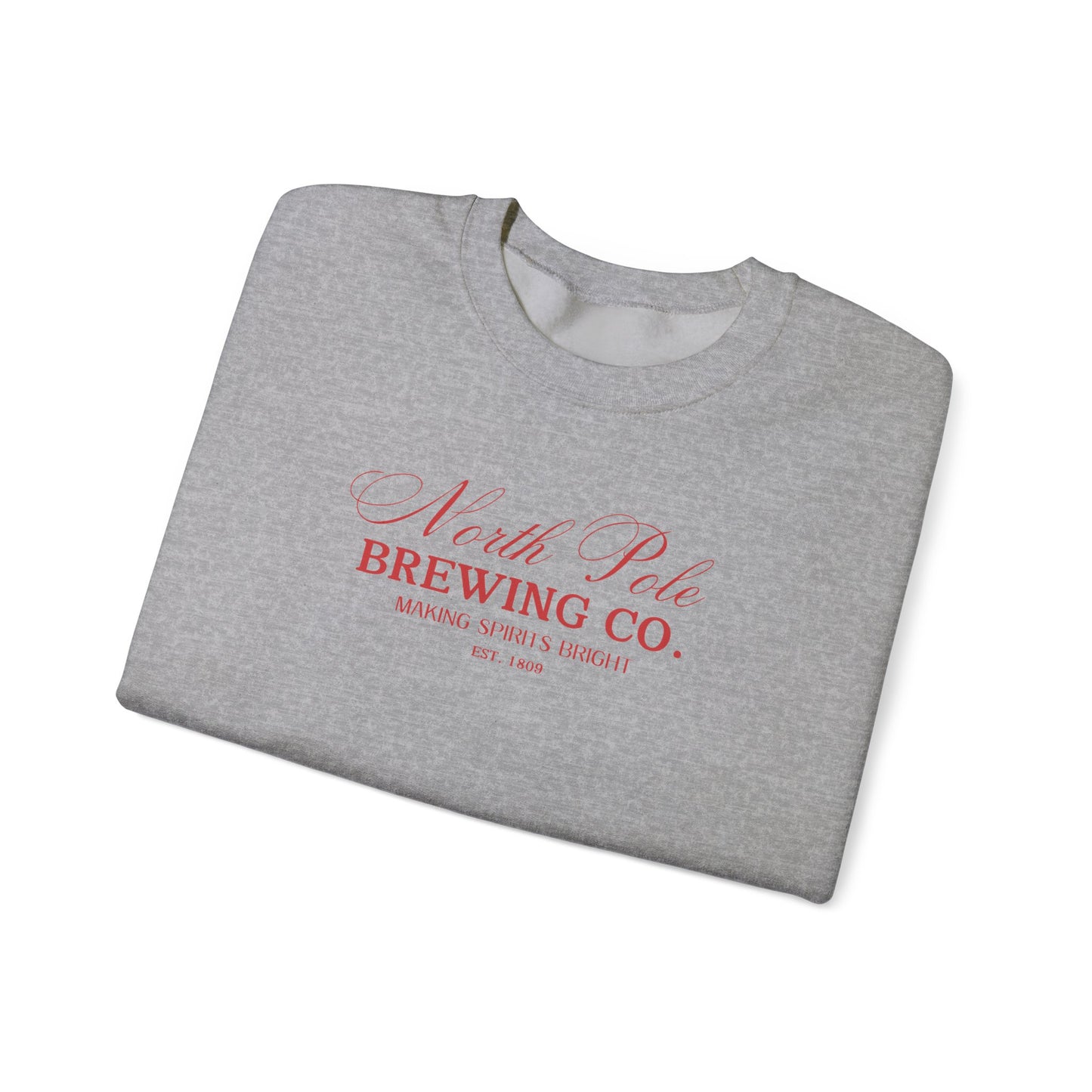 North Pole Brewing Co Red Unisex Crewneck