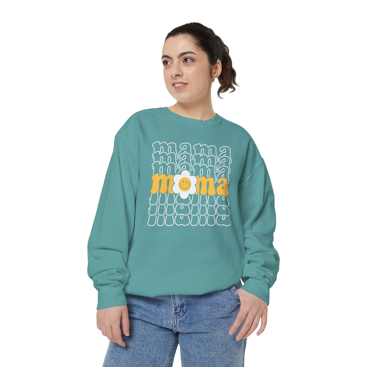 Mama Daisy Comfort Colors Sweatshirt