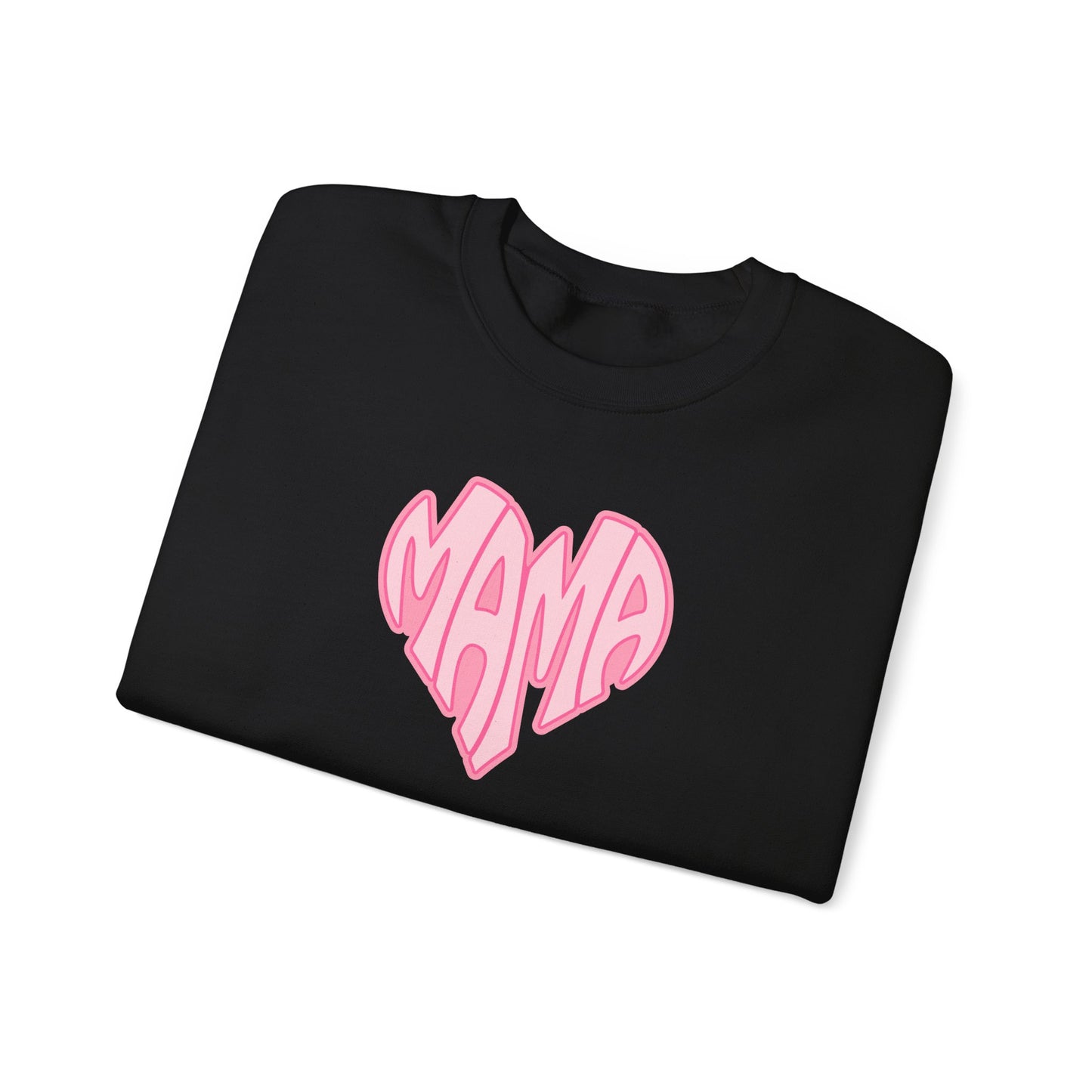 Mama Heart Crewneck Sweatshirt