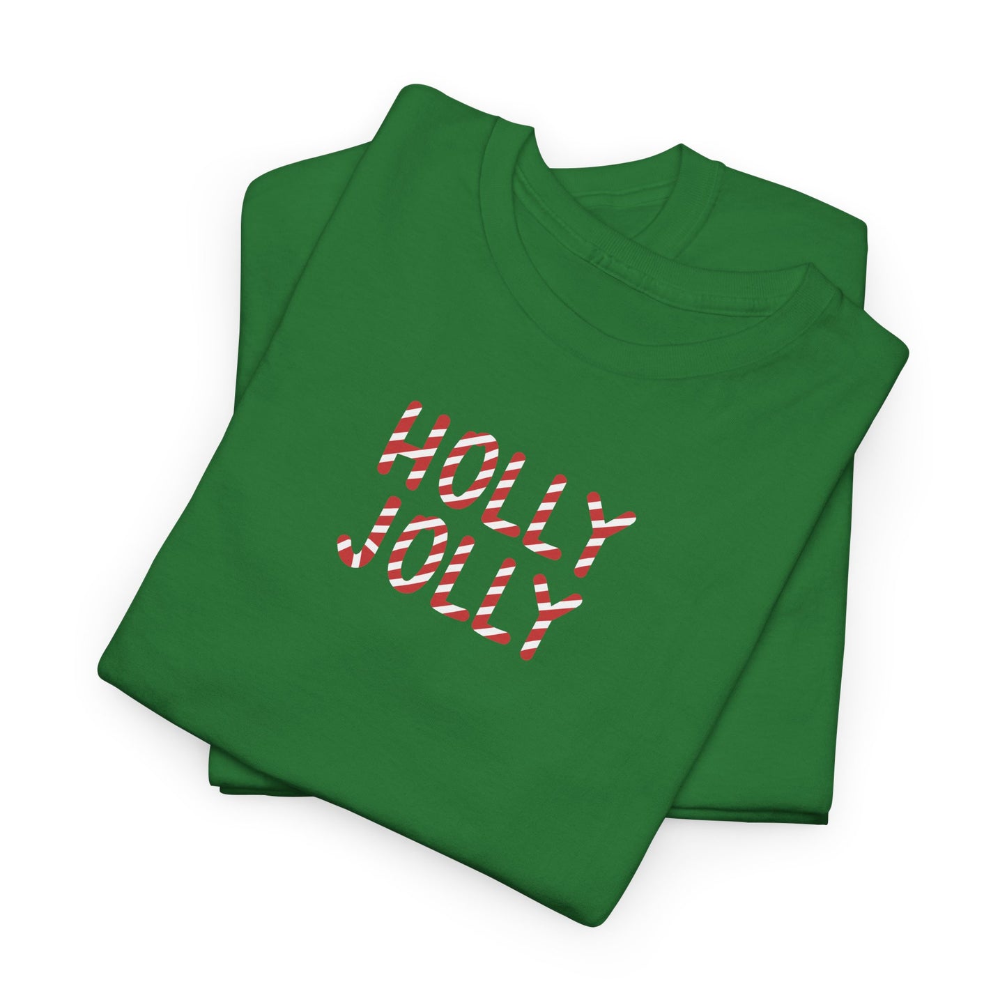 Holly Jolly Candy Cane Unisex Tee