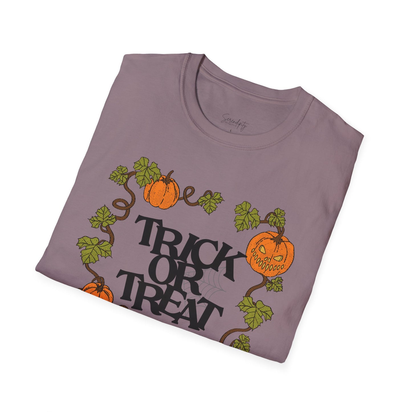 Vintage Trick or Treat Soft Style Tee