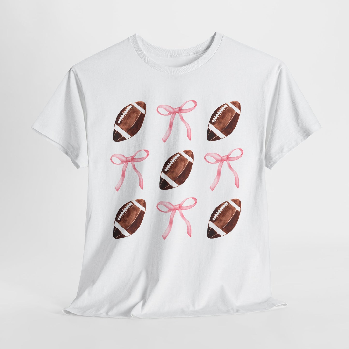 Football Bows Unisex Tee