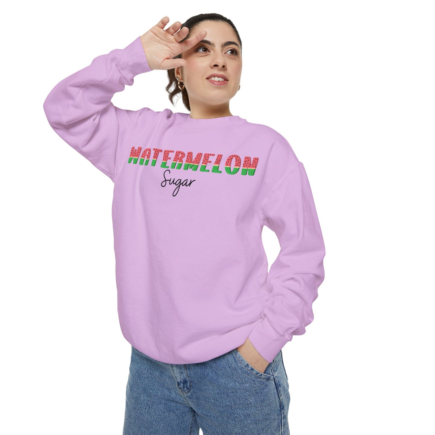 Watermelon Sugar Comfort Colors Sweatshirt