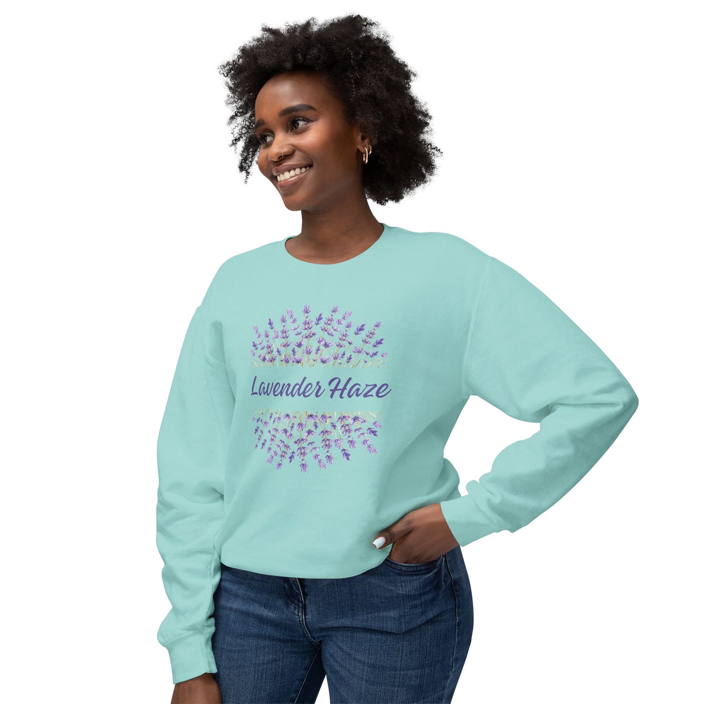 Lavender Haze Comfort Colors Sweatshirt