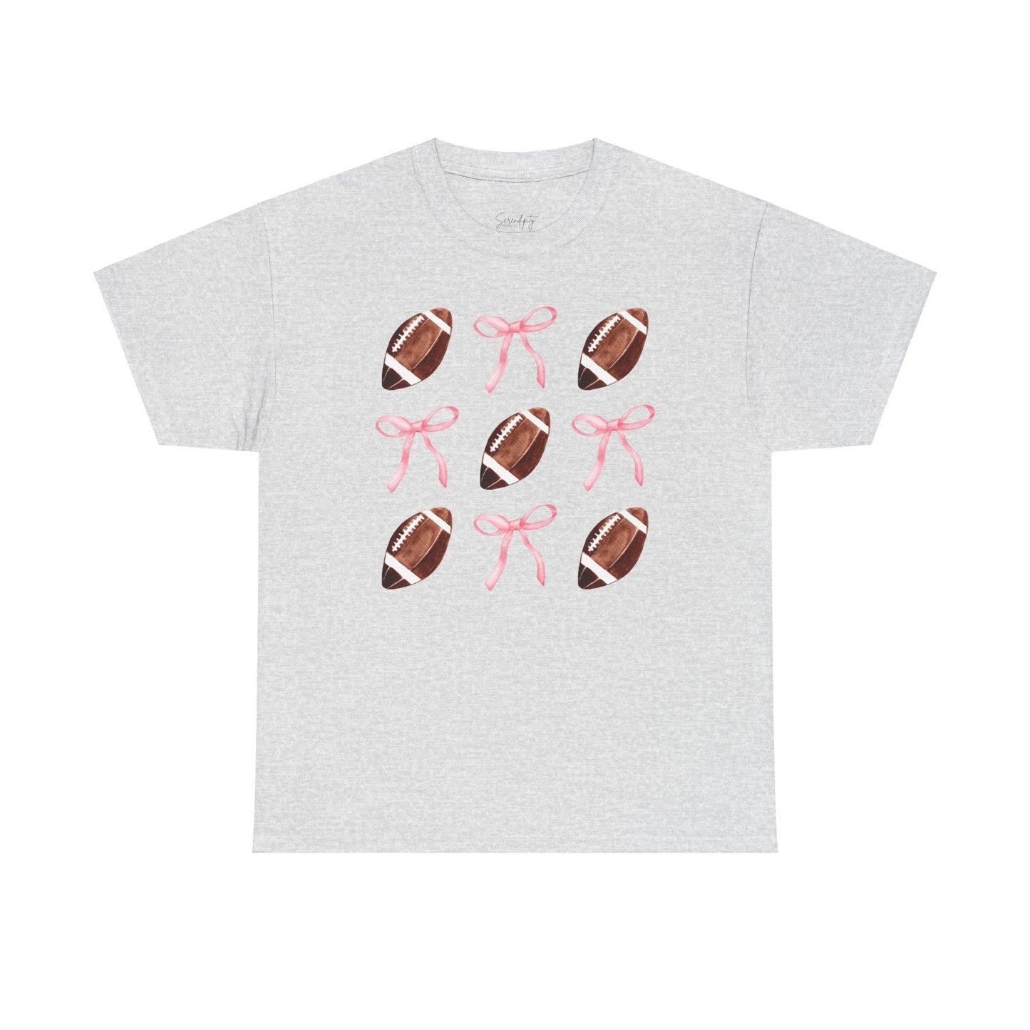 Football Bows Unisex Tee