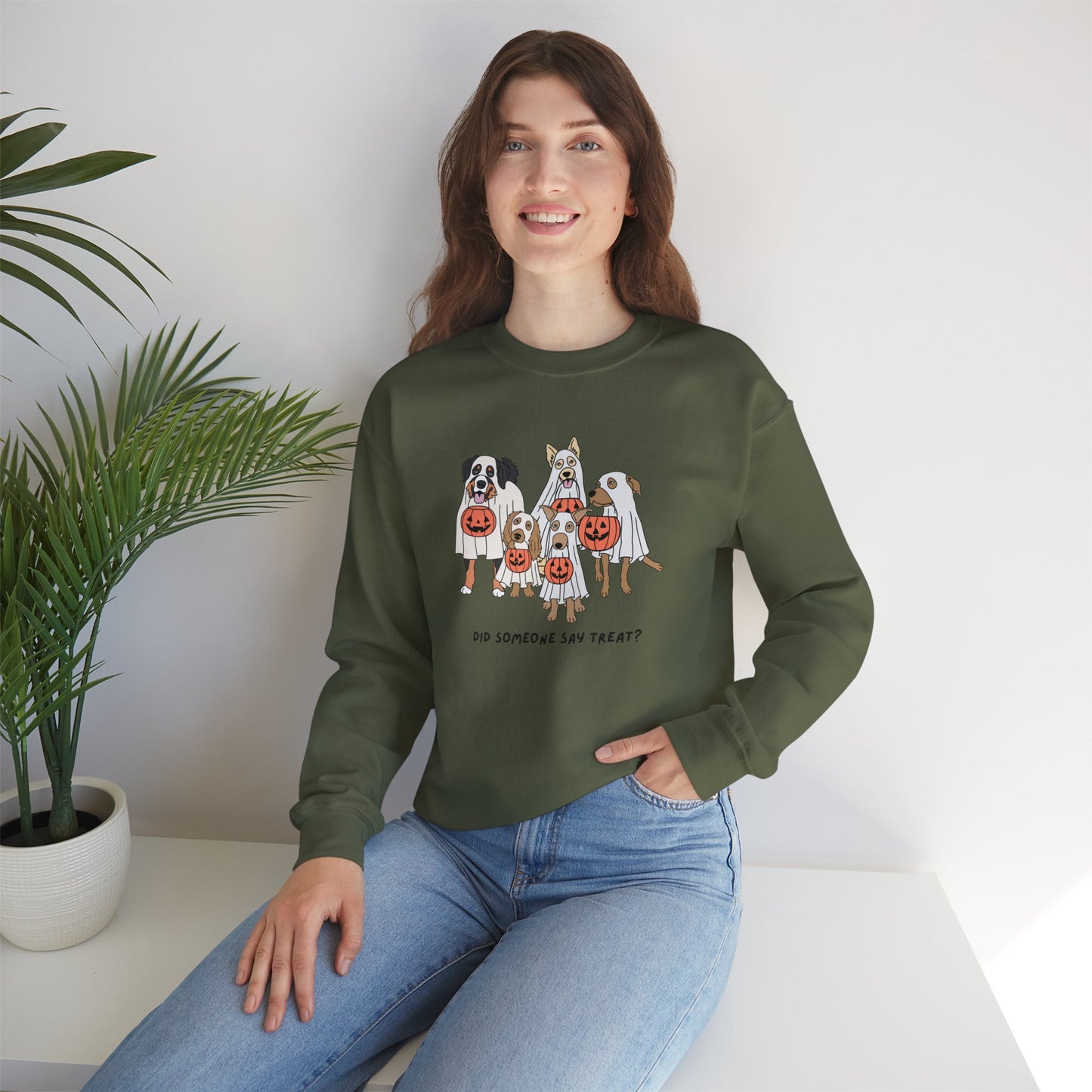 Did Someone Say Treat? Unisex Crewneck