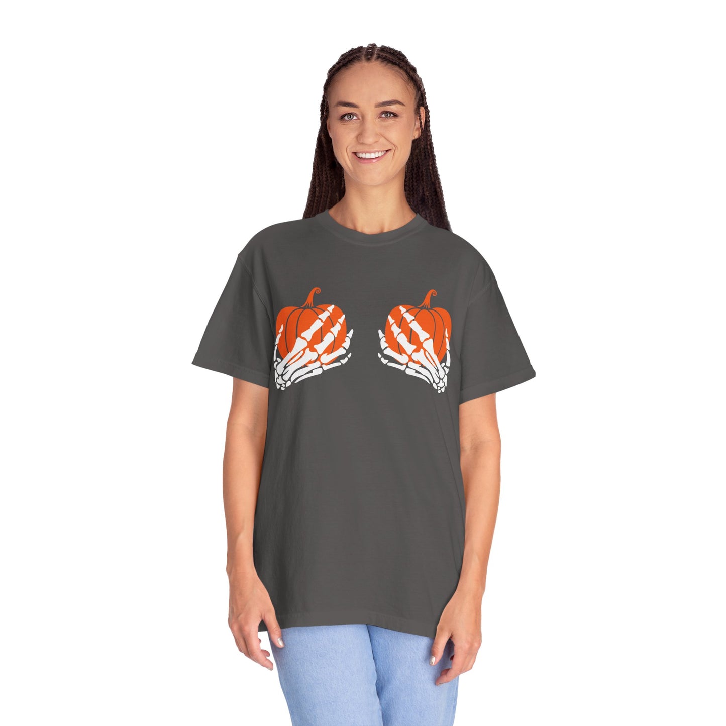 Pumpkin Grab Comfort Colors Tee