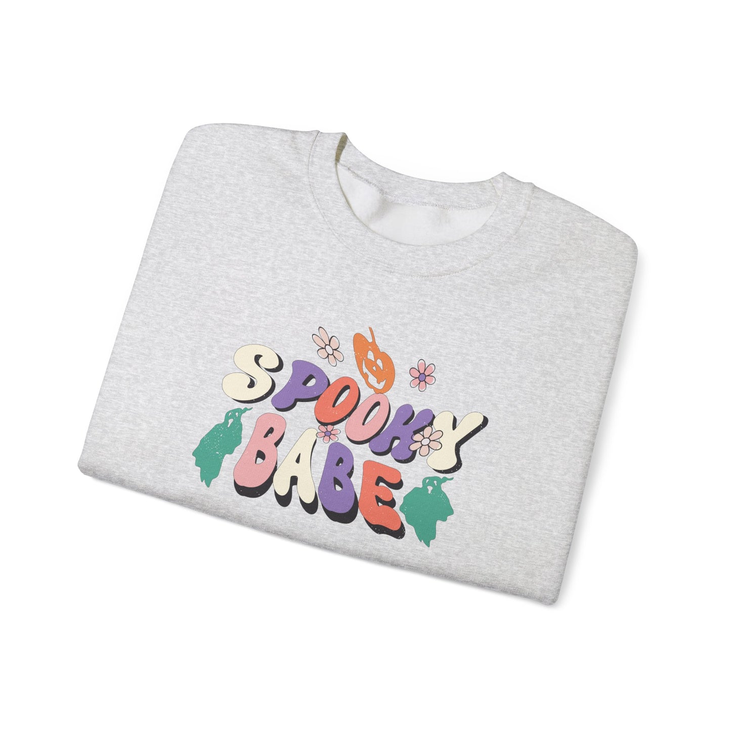 Spooky Babe Girly Unisex Crewneck