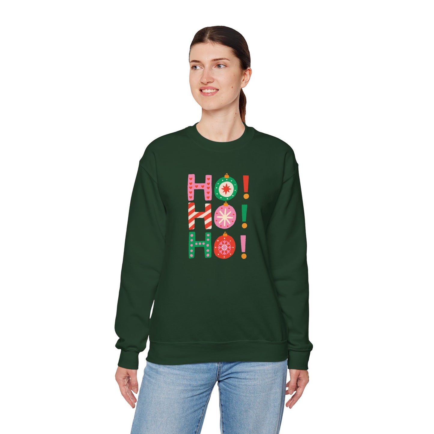 Ho Ho Ho Ornaments Unisex Crewneck