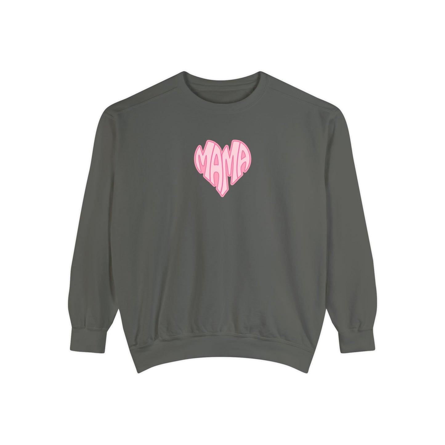 Mama Heart Comfort Colors Sweatshirt