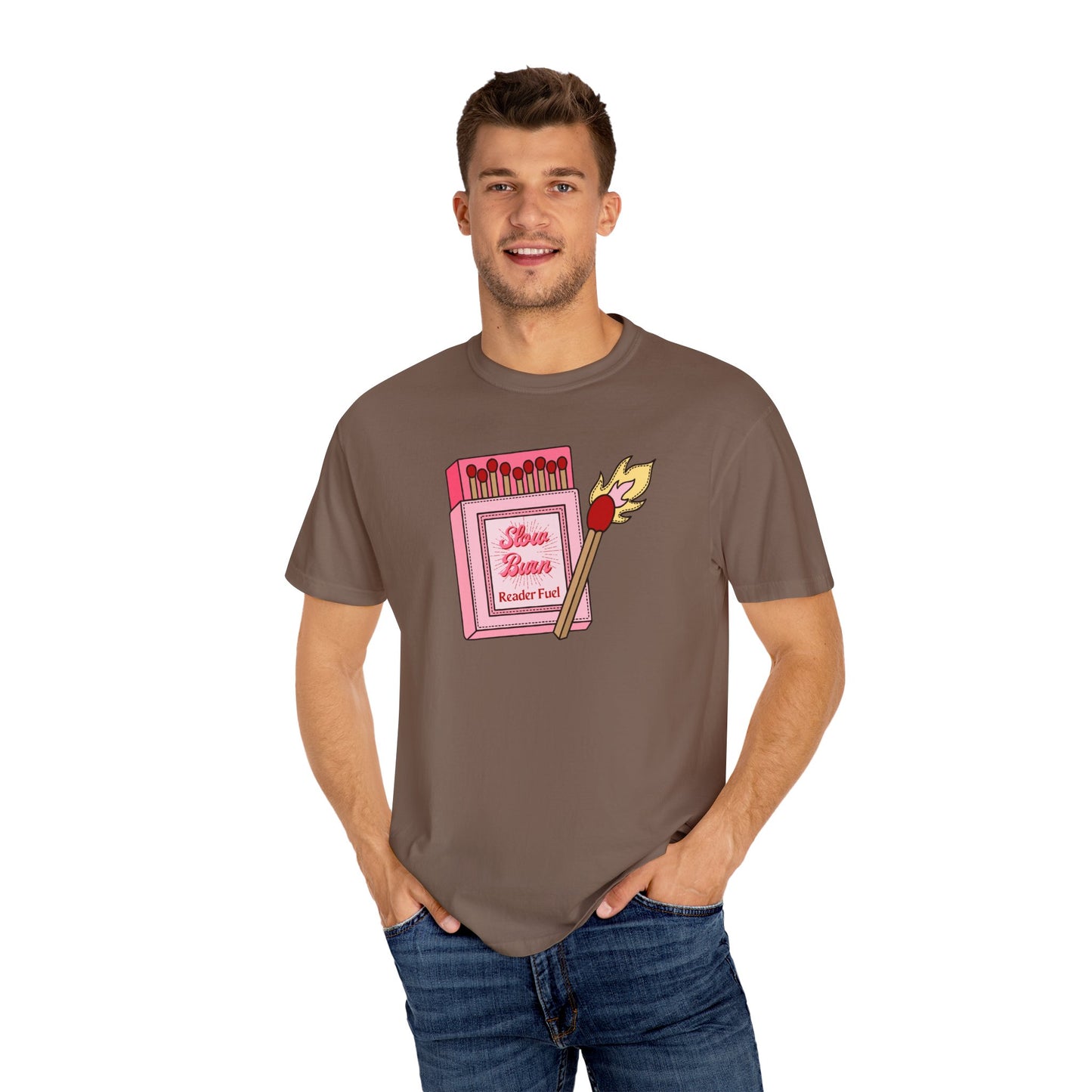 Slow Burn Matches Comfort Colors Tee