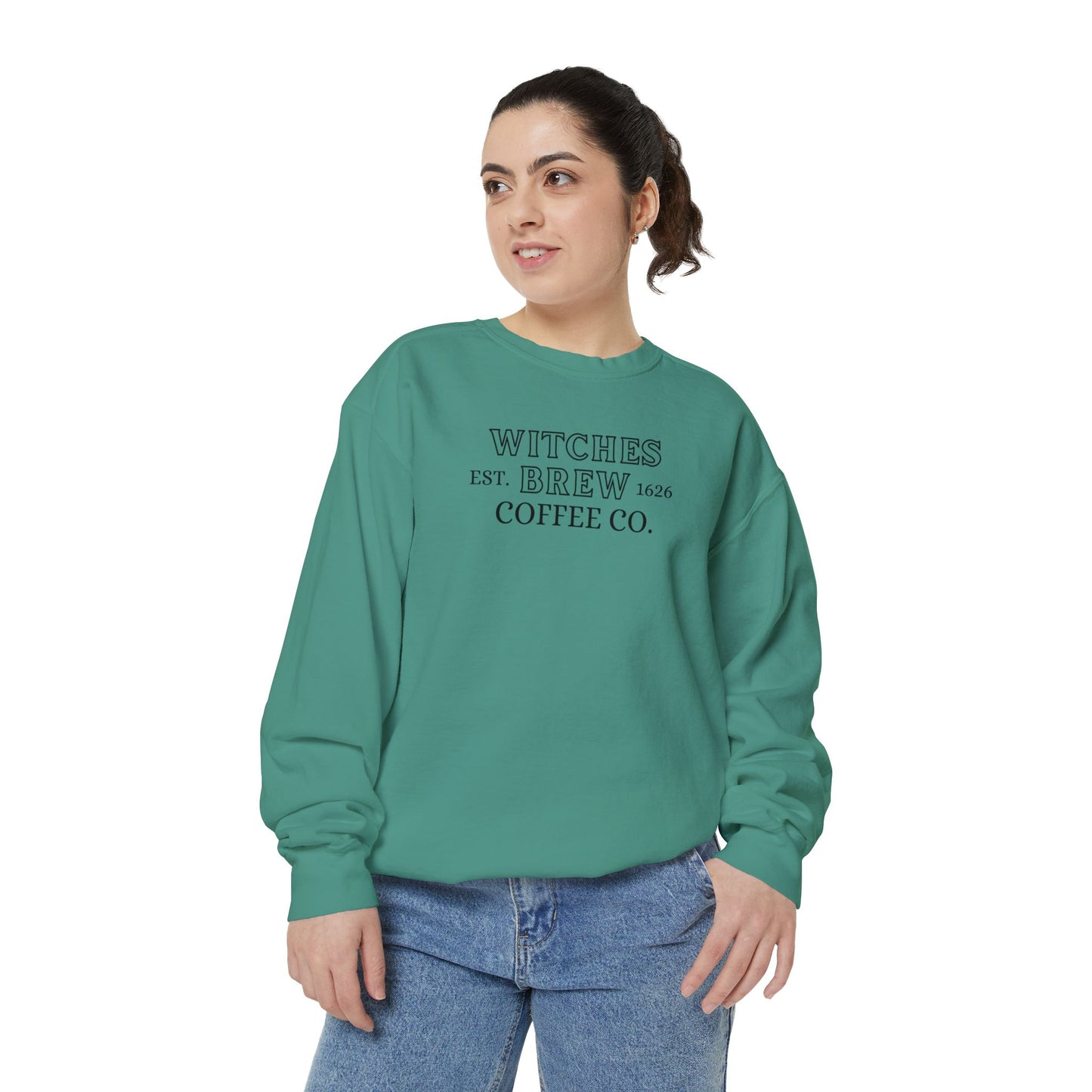 Witches Brew Coffee Co Comfort Colors Sweatshirt