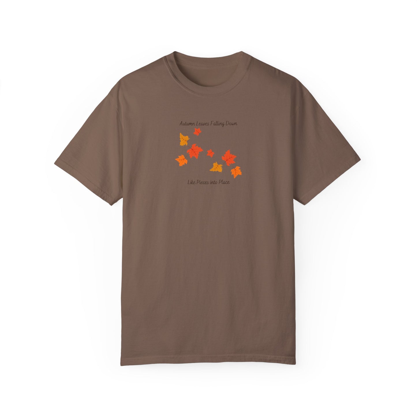 Autumn Leaves Comfort Colors Tee