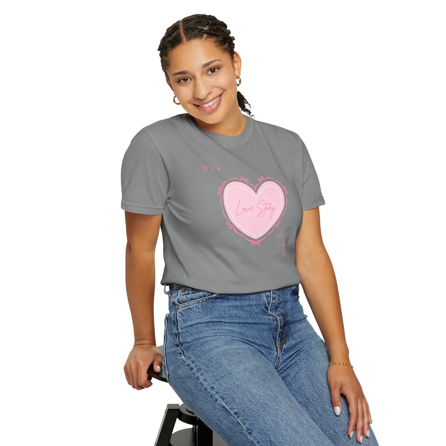 Love Story Coquette Comfort Colors Tee