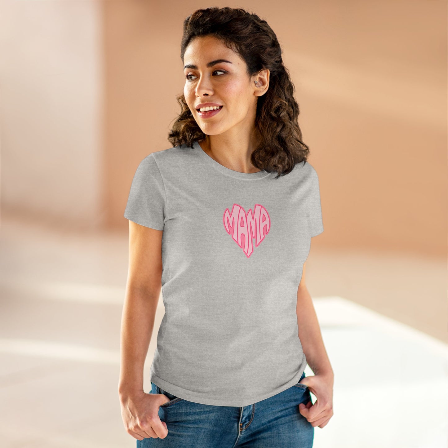 Mama Heart Baby Tee