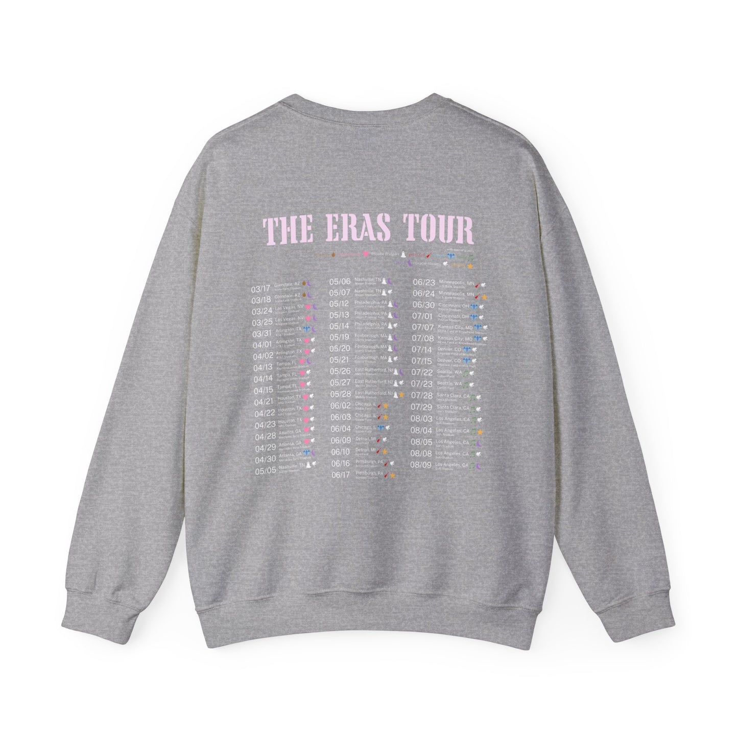 Taylor Swift The Eras Tour Unisex Crewneck