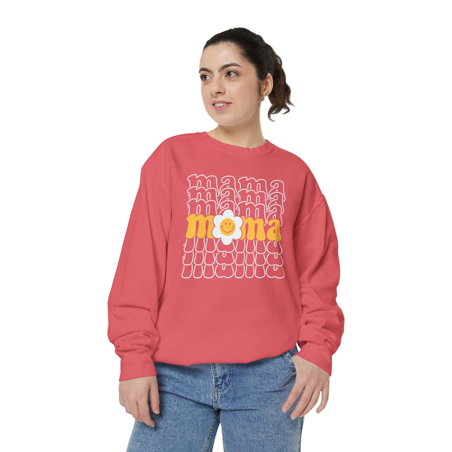 Mama Daisy Comfort Colors Sweatshirt