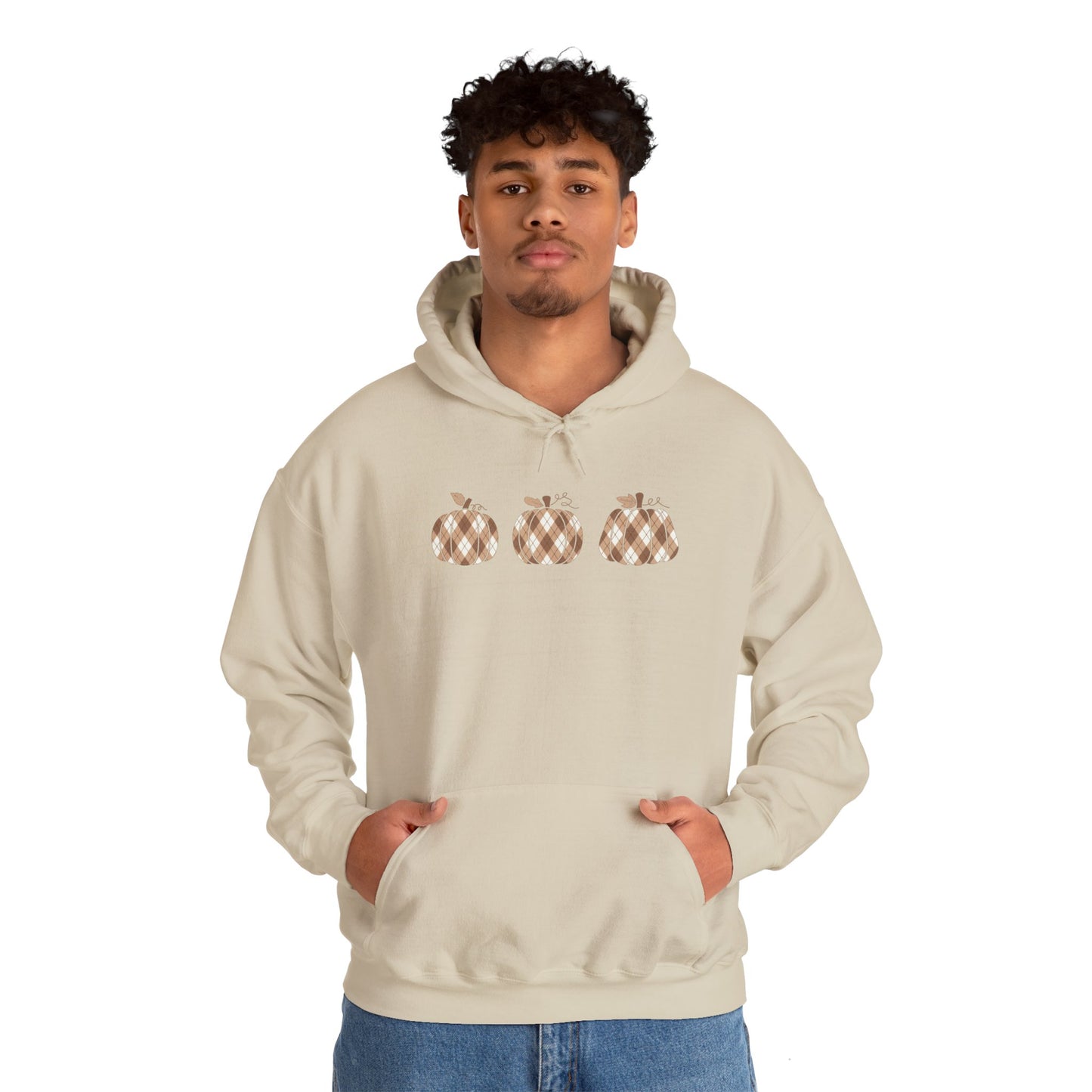 Plaid Pumpkins Unisex Hoodie