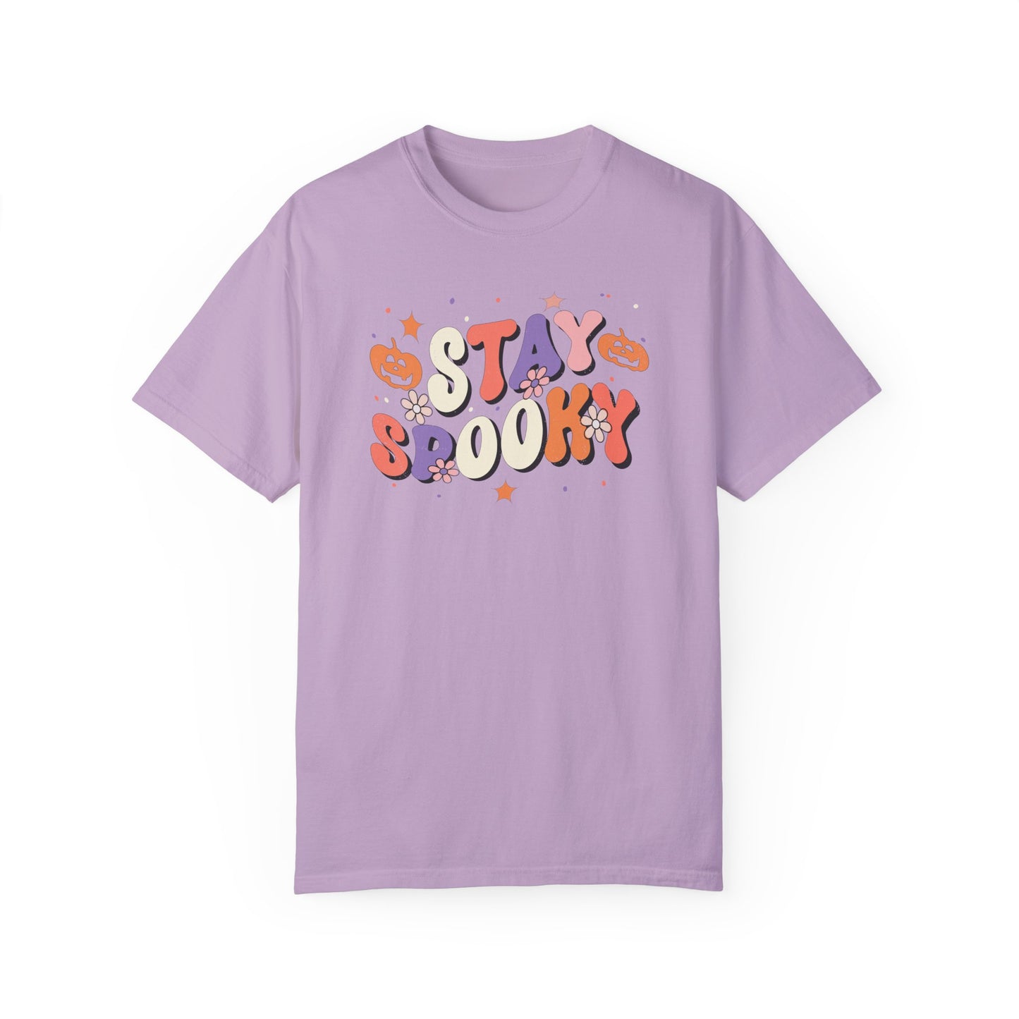 Stay Spooky Girly Comfort Colors Tee